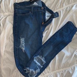 Skinny, ripped fashion nova jeans